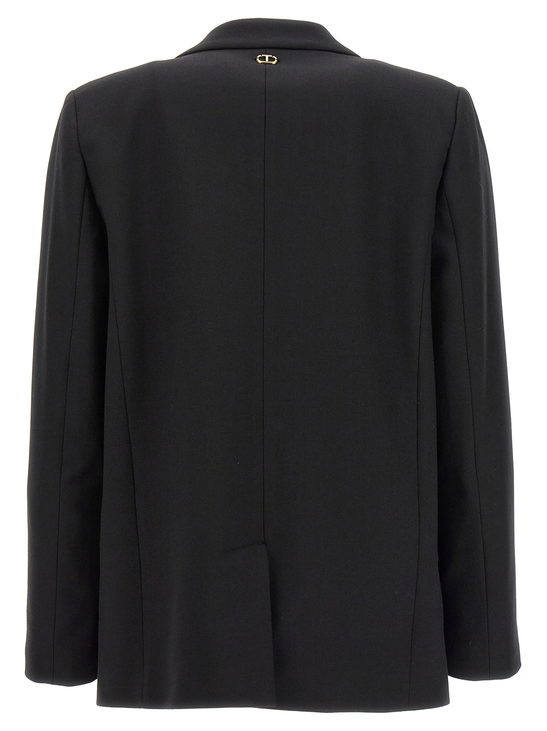 Single-Breasted Blazer Jacket Jackets Black