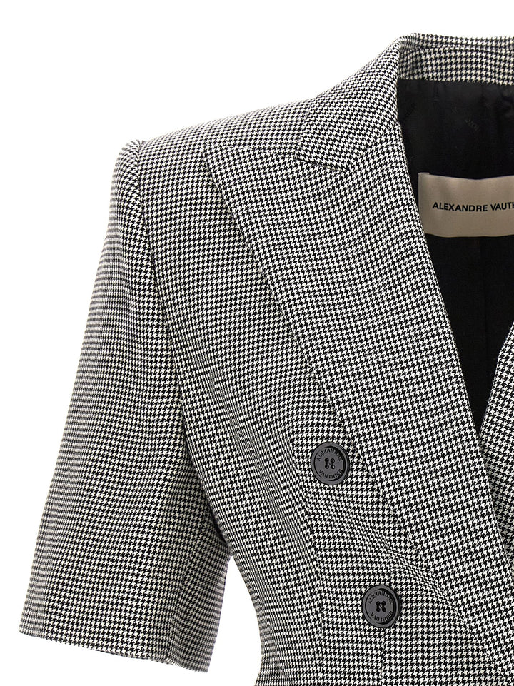 Hooth Blazer Jacket Jackets White/Black