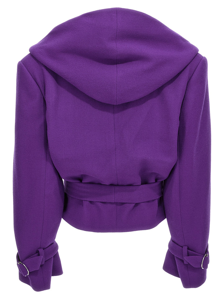 Cropped Blazer Jackets Purple