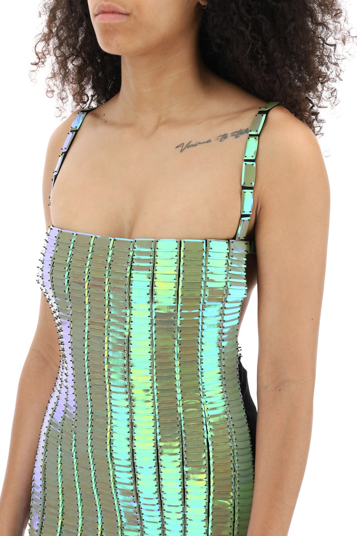 Rue Sequined Minidress - The Attico - Women