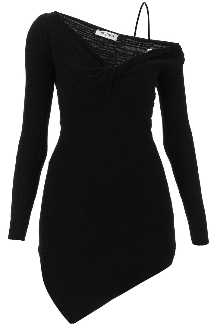 'Desai' Mini Dress In Texturized Knit - The Attico - Women