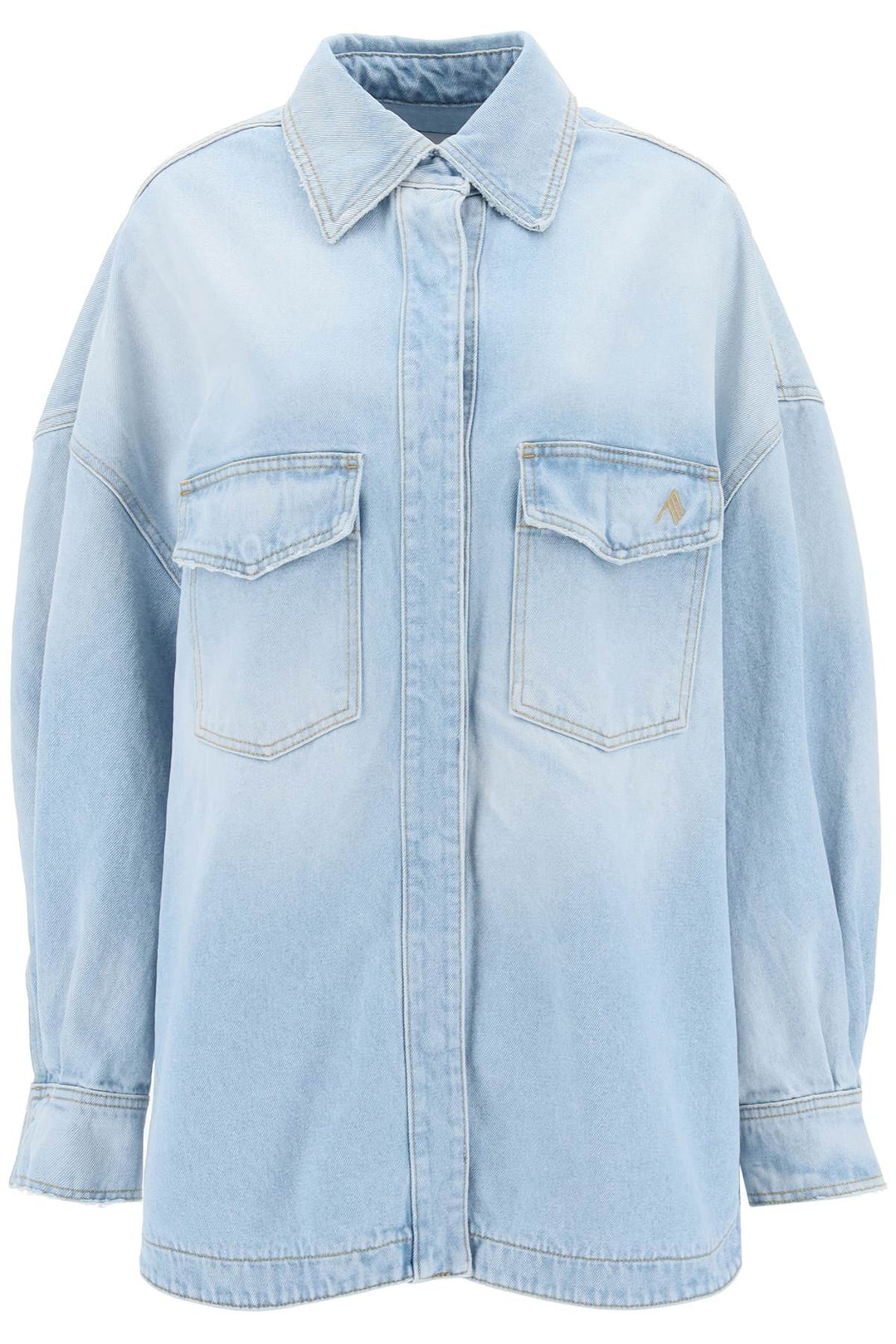 Oversized Denim Overshirt - The Attico - Women