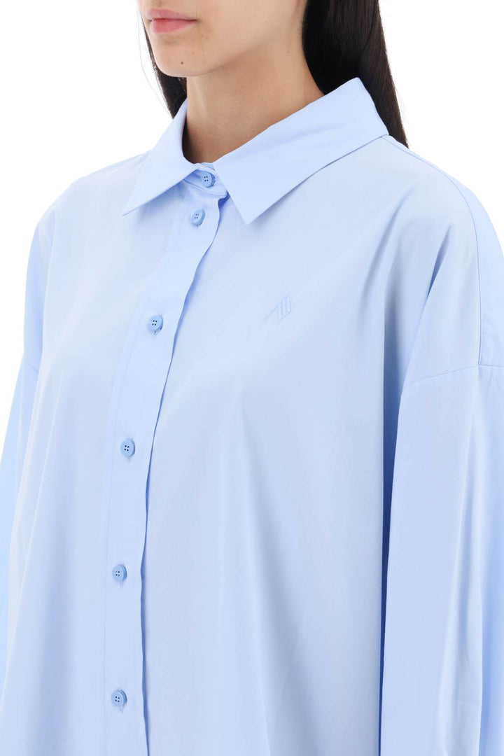 Diana Oversized Cotton Shirt - The Attico - Women