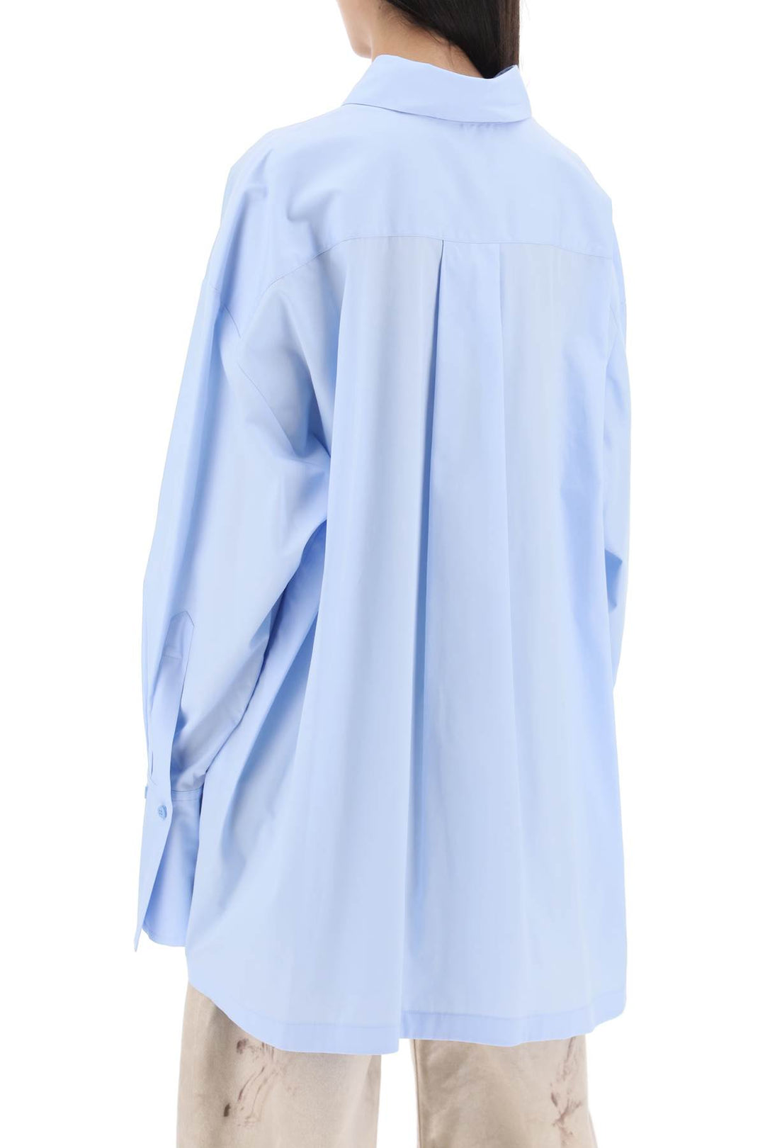 Diana Oversized Cotton Shirt - The Attico - Women