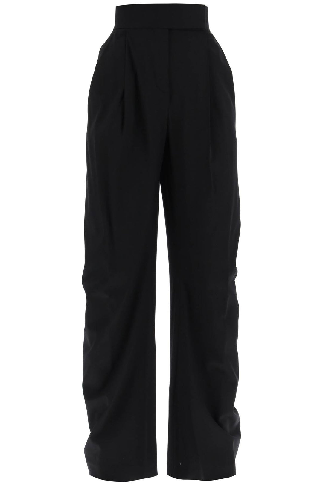 Gary Stretch Wool Trousers - The Attico - Women