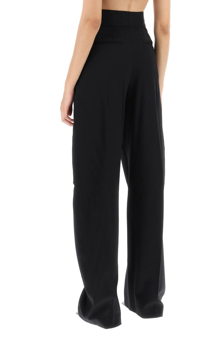 Gary Stretch Wool Trousers - The Attico - Women