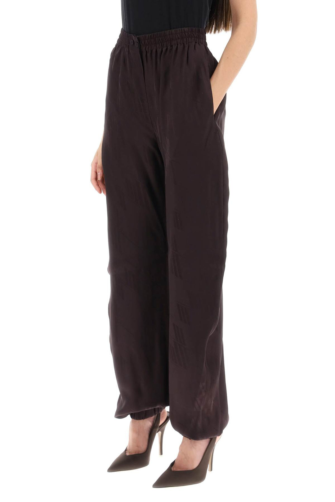 Monogram Jacquard Pants - The Attico - Women