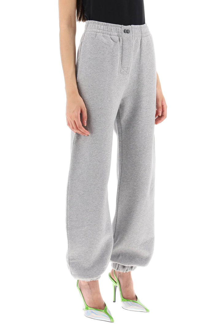 Melange Cotton Sweatpants - The Attico - Women