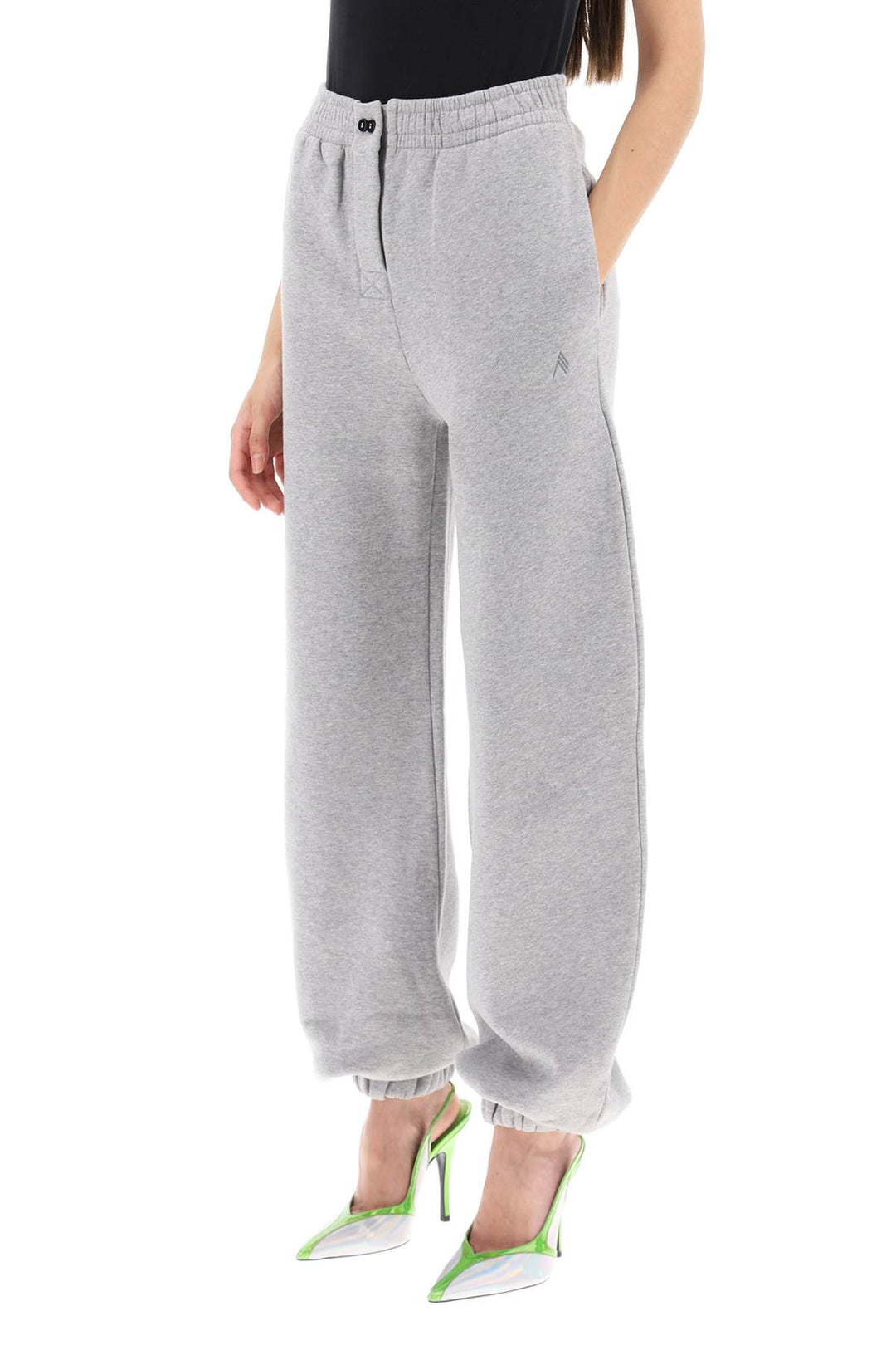 Melange Cotton Sweatpants - The Attico - Women