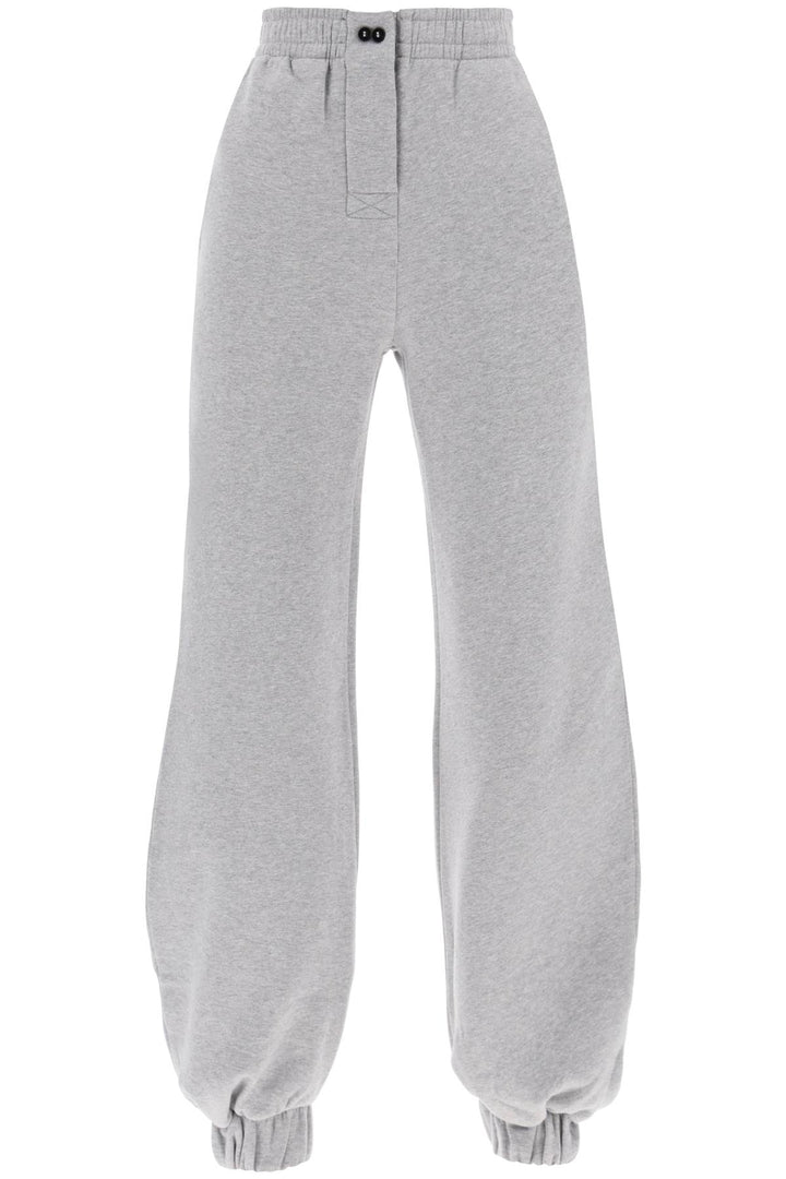 Melange Cotton Sweatpants - The Attico - Women