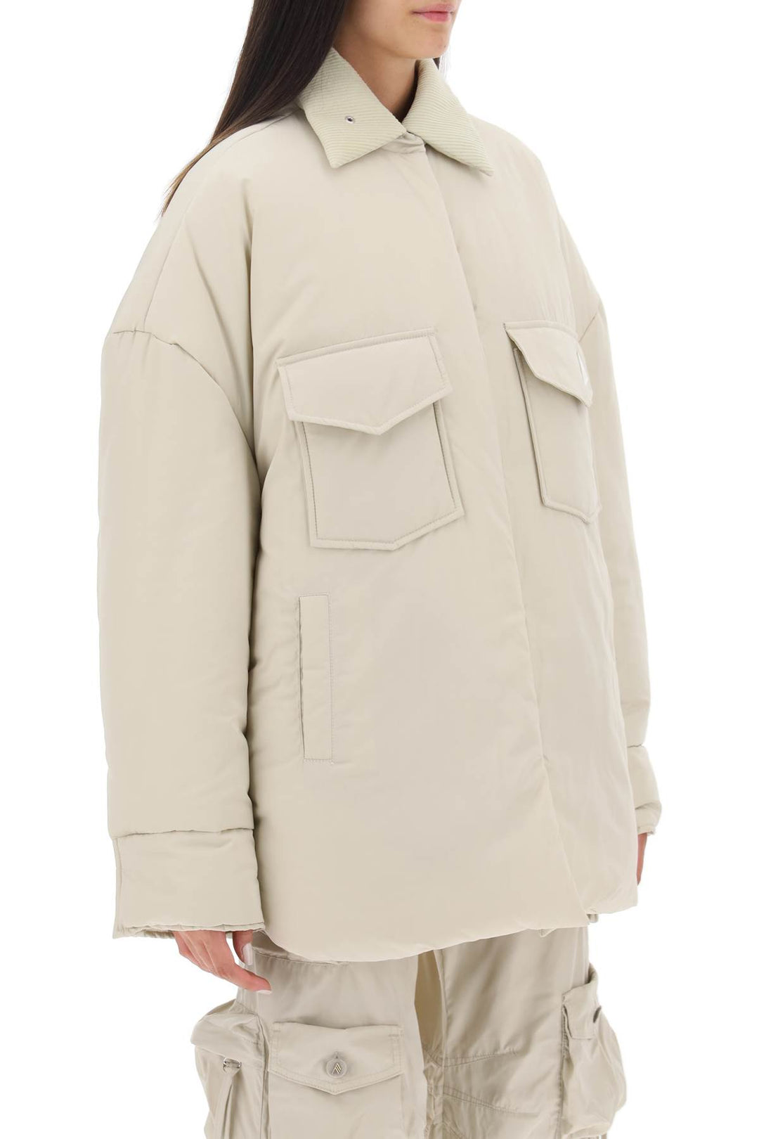 Oversized Midi Puffer Jacket - The Attico - Women