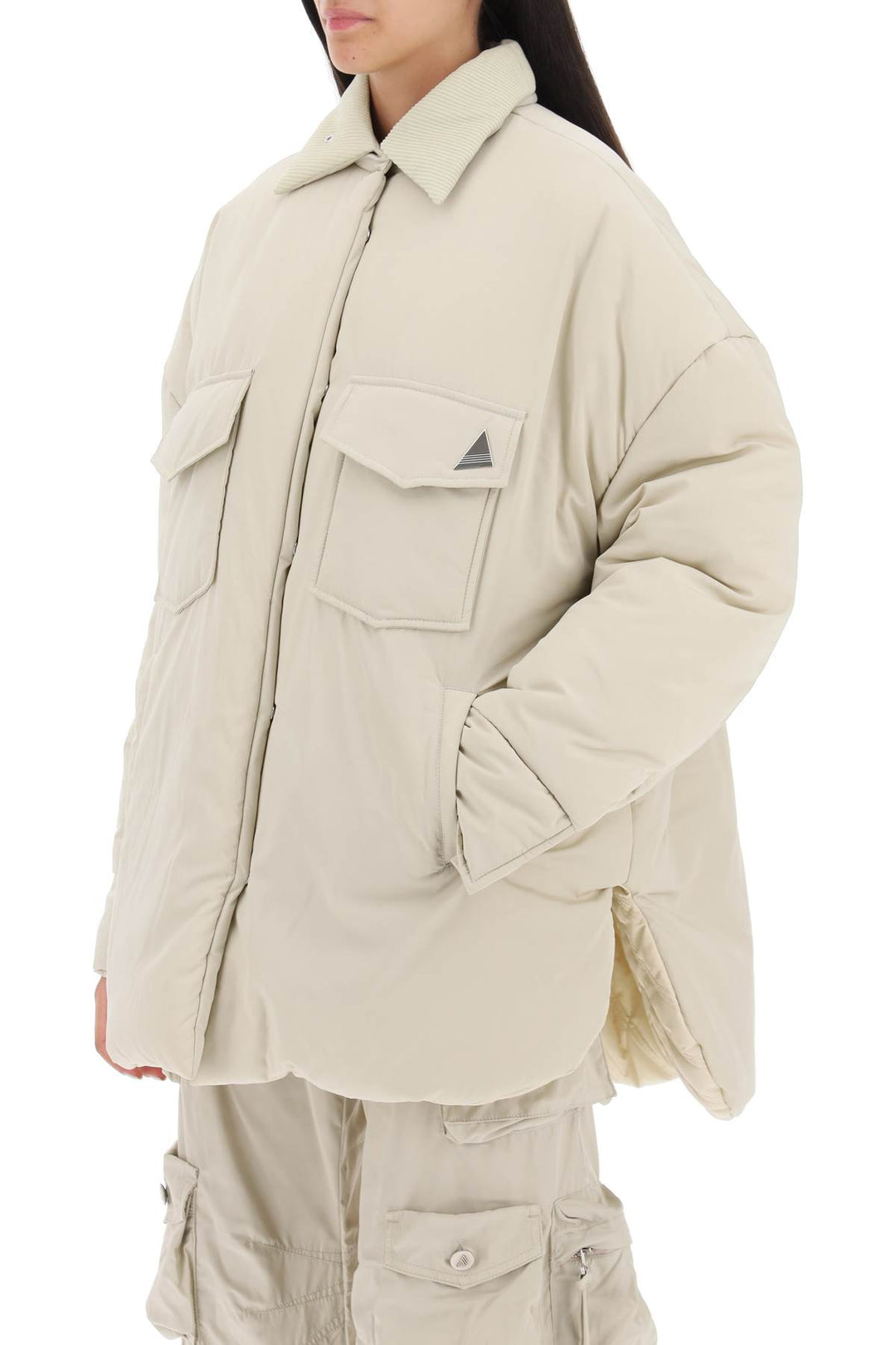 Oversized Midi Puffer Jacket - The Attico - Women