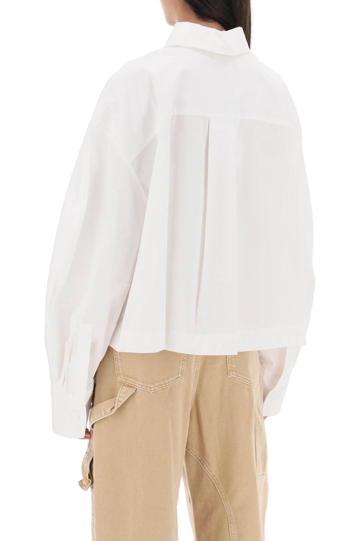 'Jill' Cropped Boxy Shirt - The Attico - Women