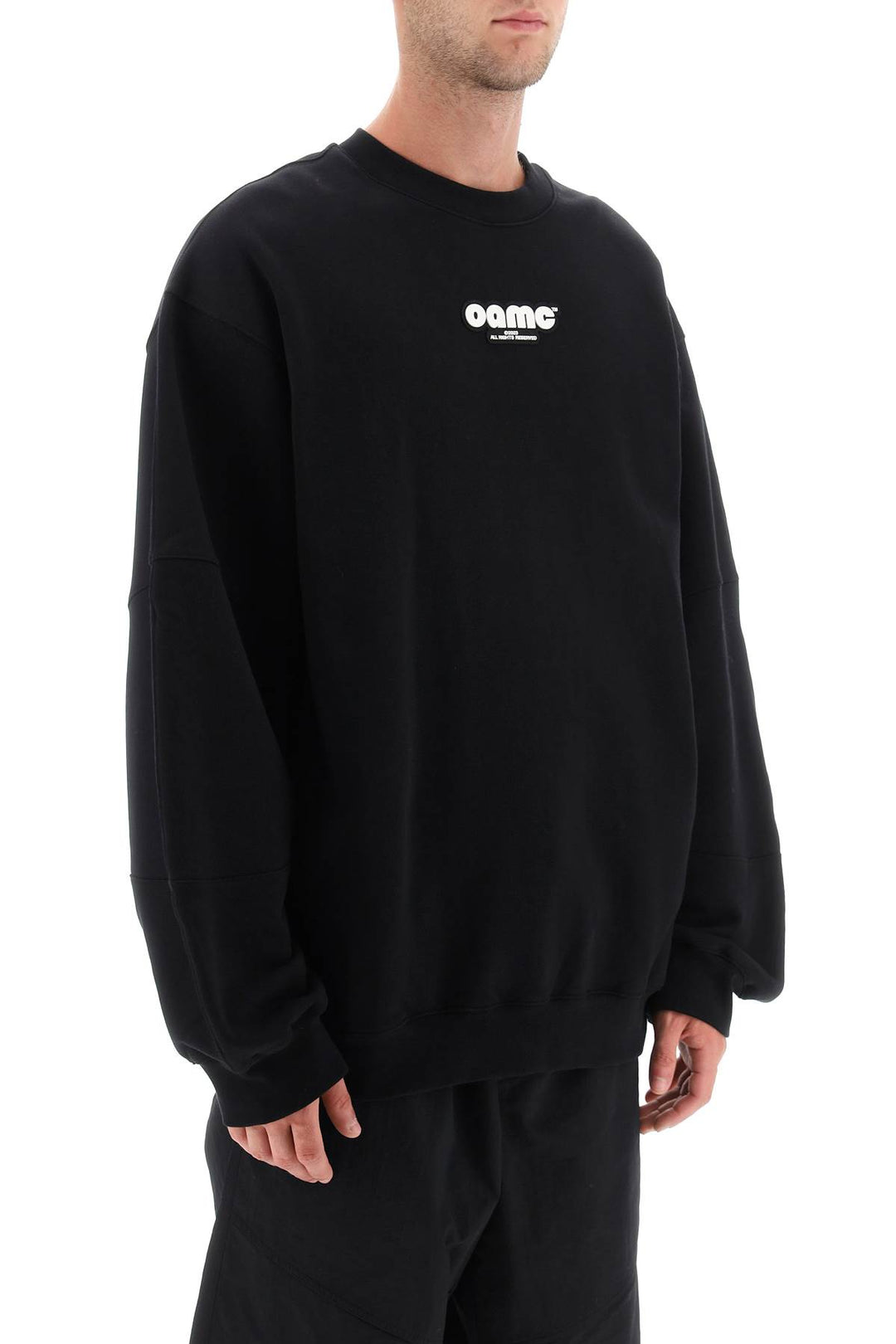 Oversized Sweatshirt In Organic Cotton - Oamc - Men