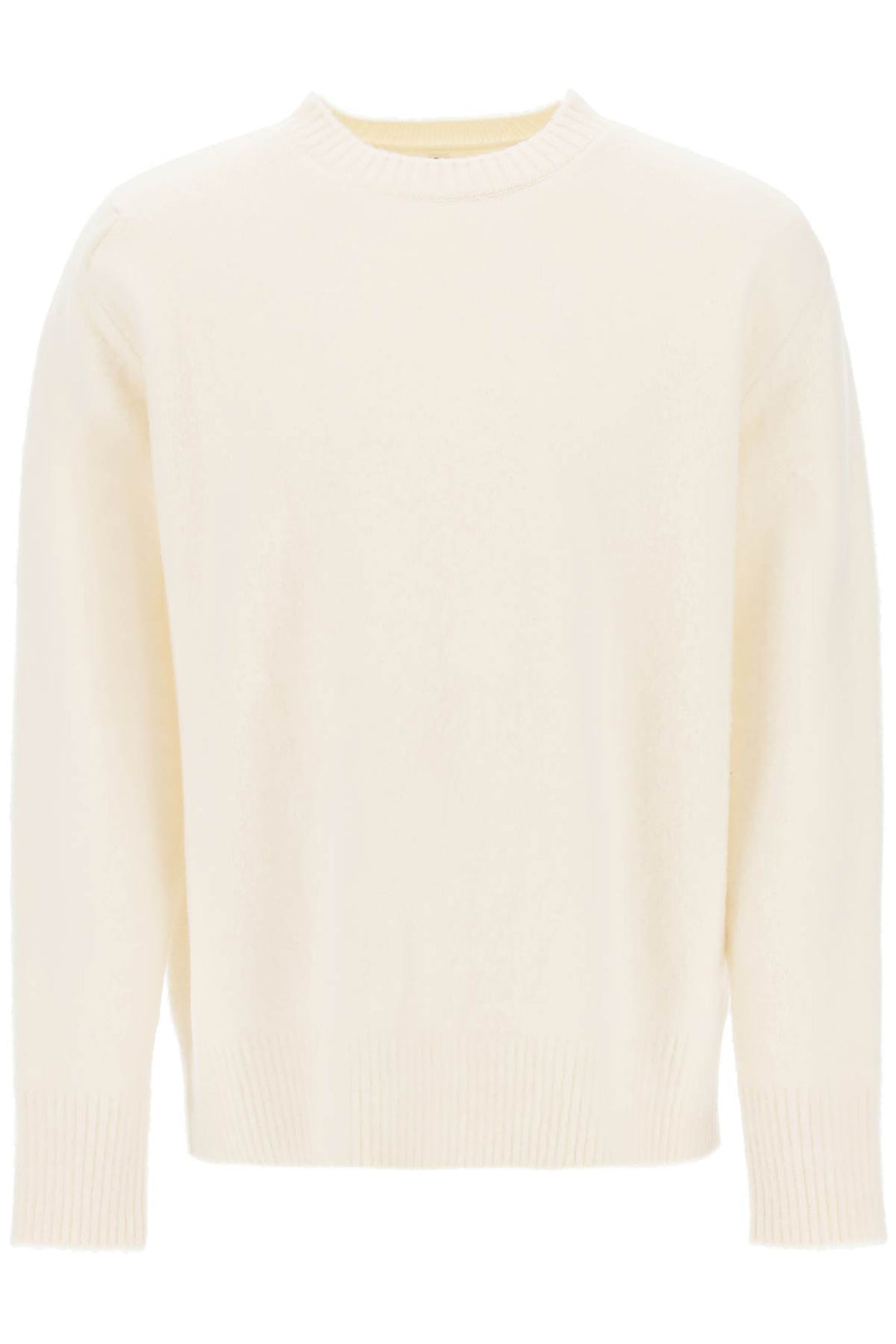 Wool Sweater With Jacquard Logo - Oamc - Men