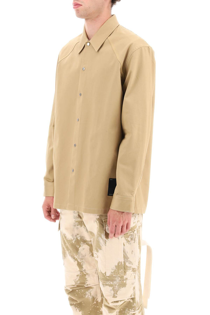 Taiga Drill Overshirt - Oamc - Men