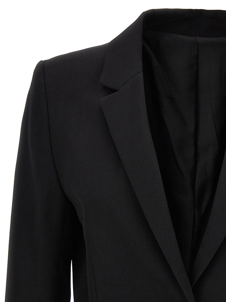 Single-Breasted Blazer Jackets Black