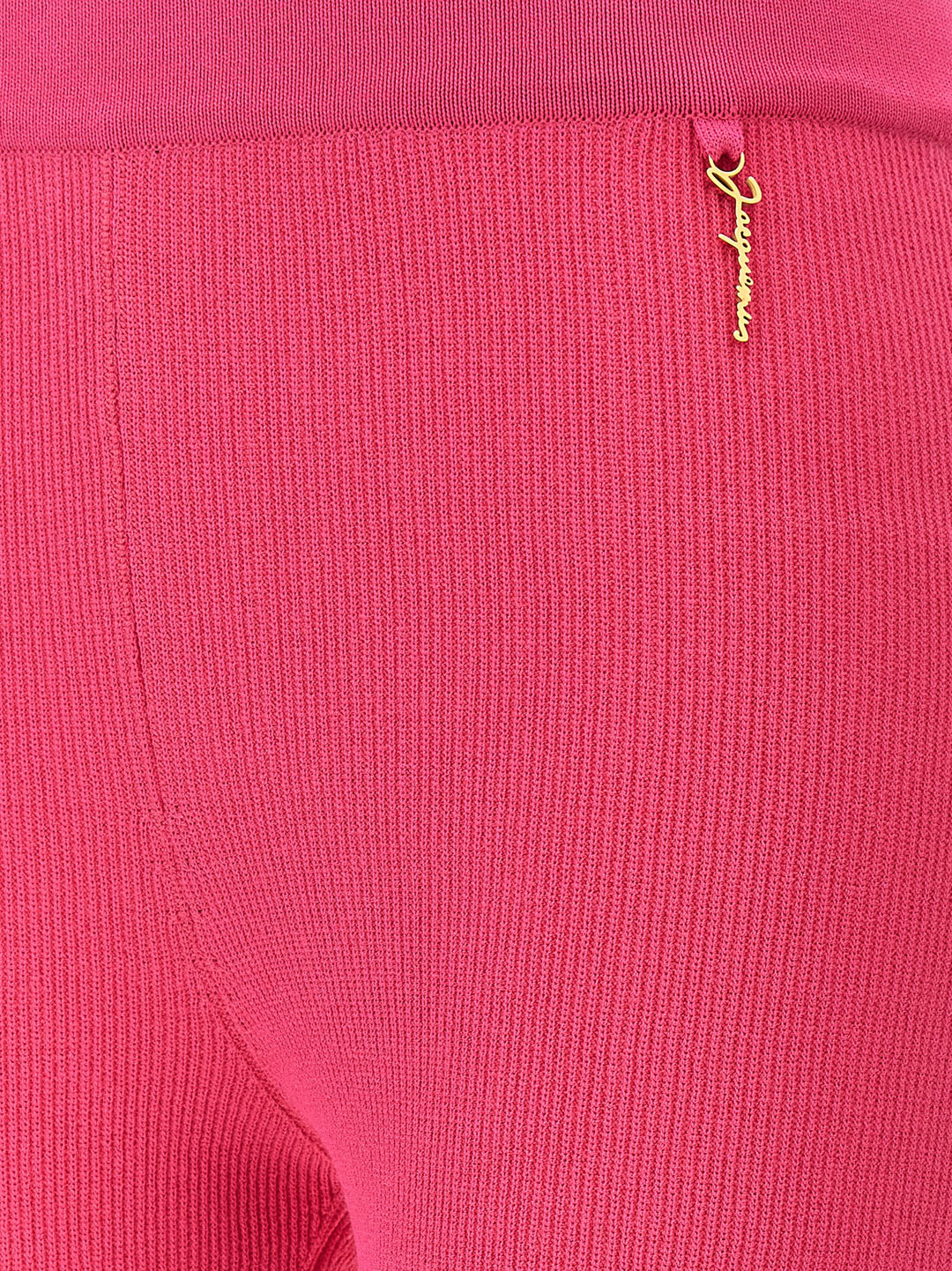 Jacquemus Le Short Pralu Leggings - Fuchsia | eb4e6e44b33ea8a009313a4bc42a82bb89d7bc65