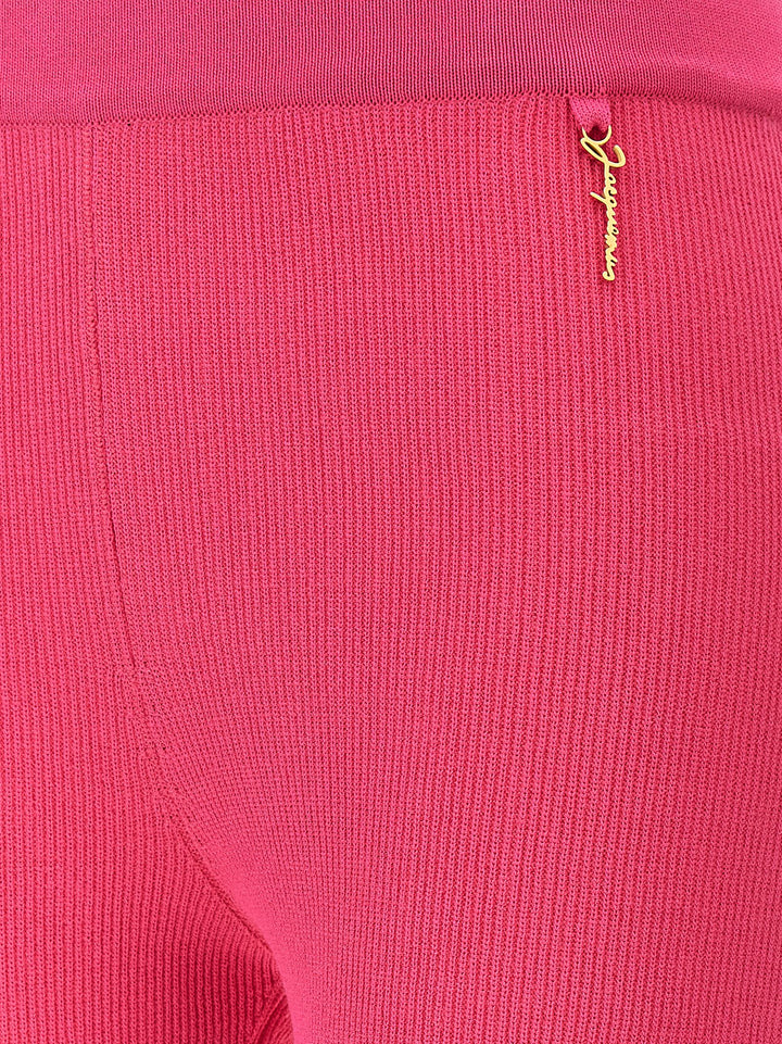 Jacquemus Le Short Pralu Leggings - Fuchsia | eb4e6e44b33ea8a009313a4bc42a82bb89d7bc65