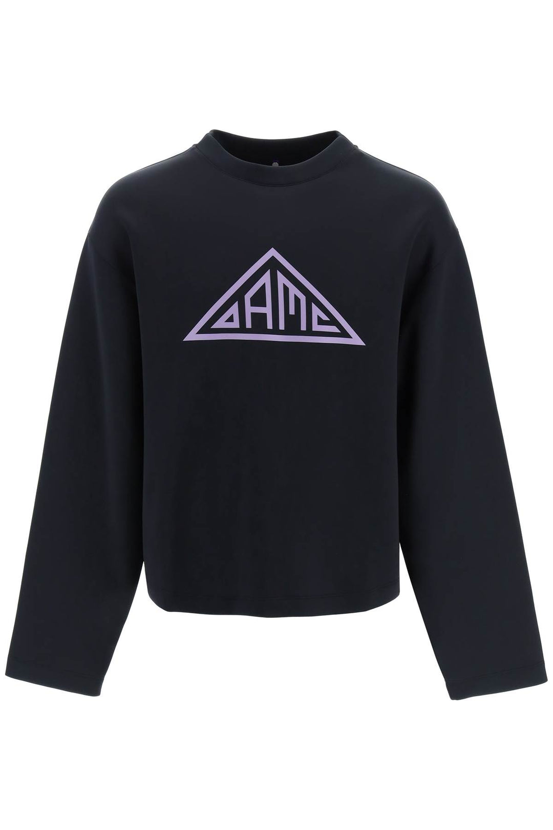 Crew Neck Sweatshirt In Scuba Effect Jersey - Oamc - Men