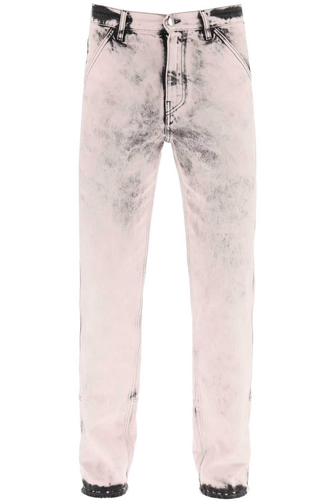 Stone Washed Straight Leg Jeans - Oamc - Men