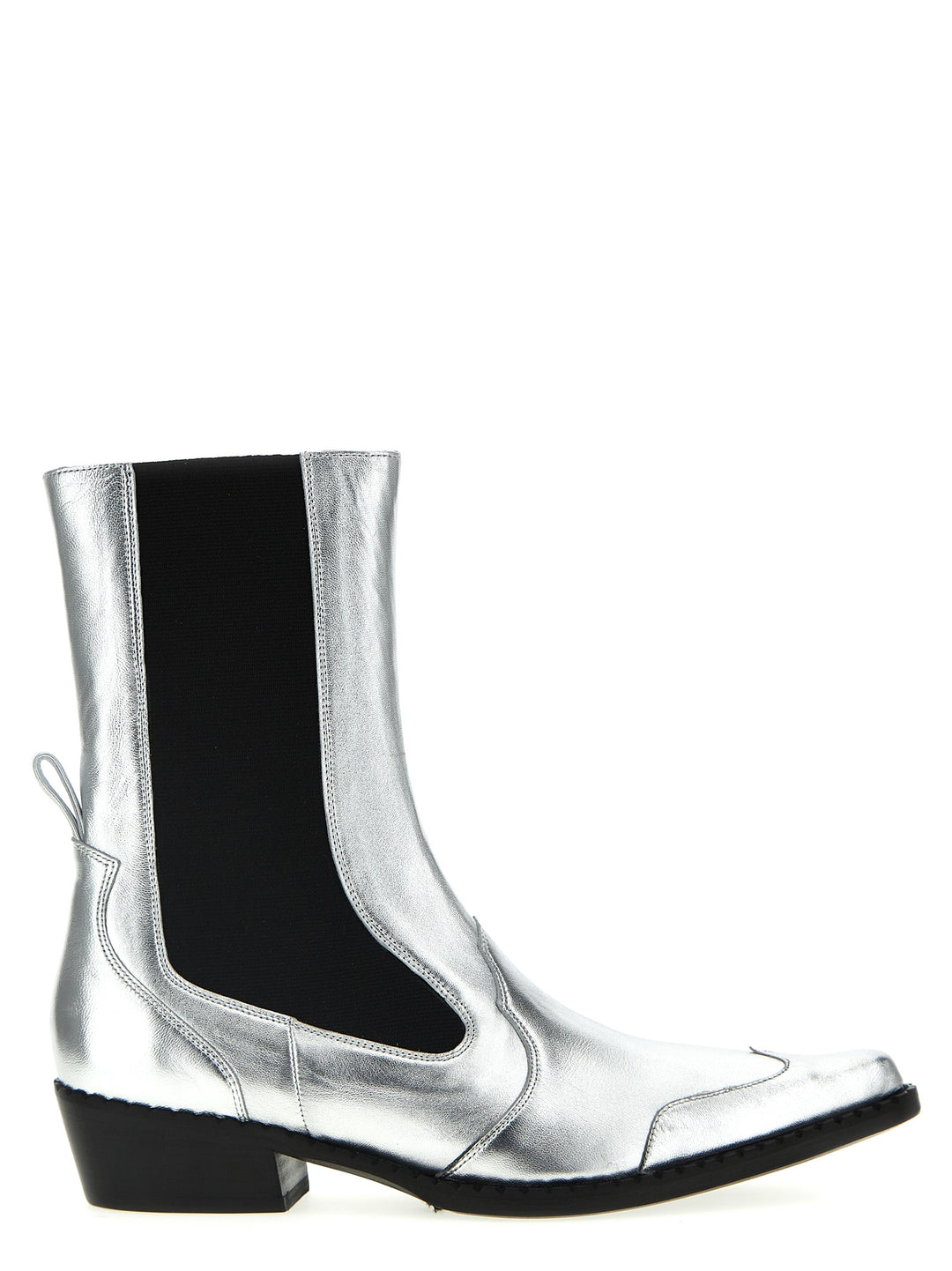 Otis Boots, Ankle Boots Silver