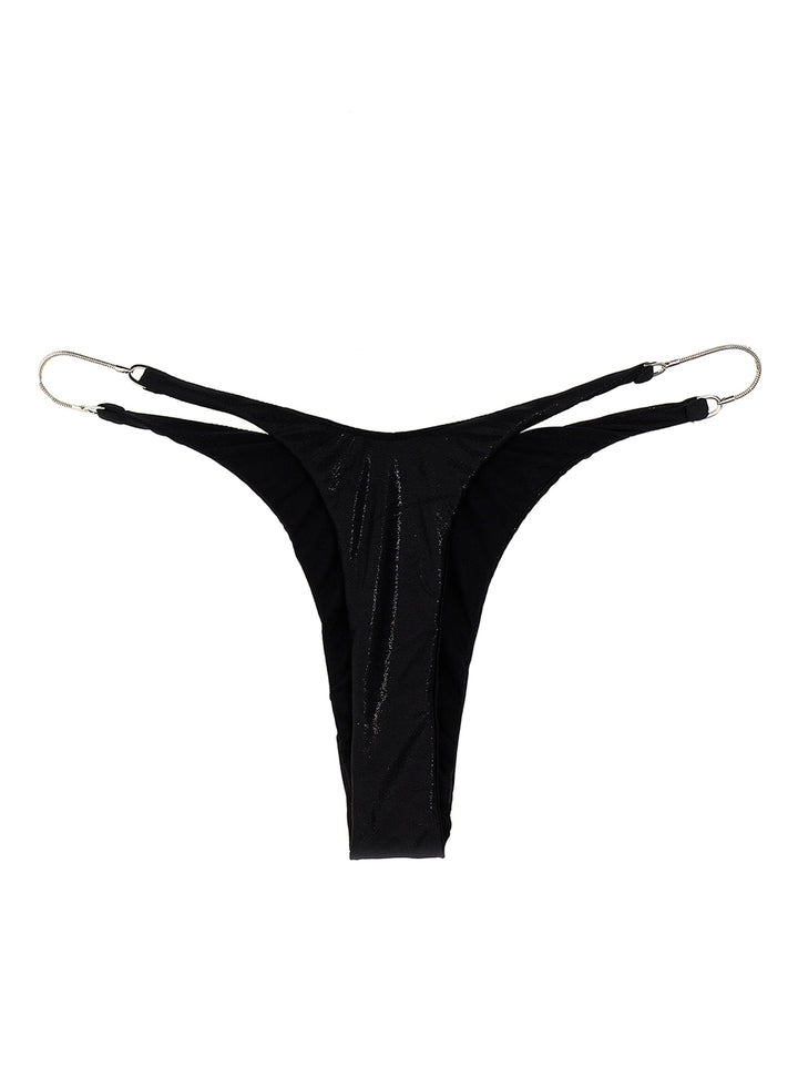 Slip Bikini Catene Beachwear Black