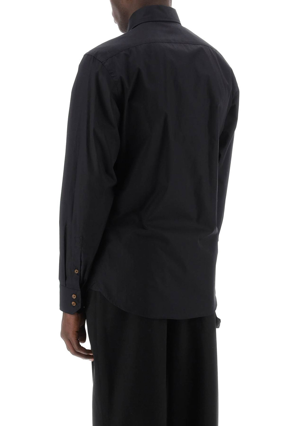 Ghost Shirt With Orb Embroidery - Vivienne Westwood - Men