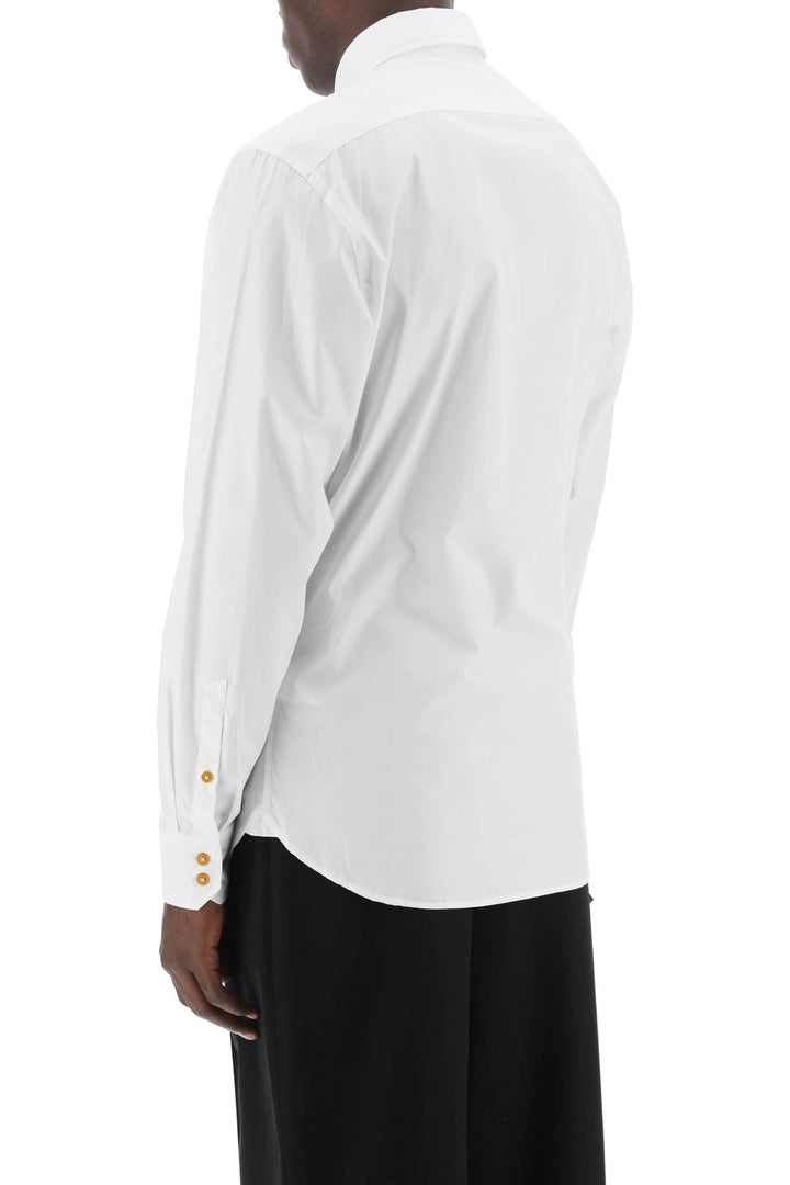 Ghost Shirt With Orb Embroidery - Vivienne Westwood - Men