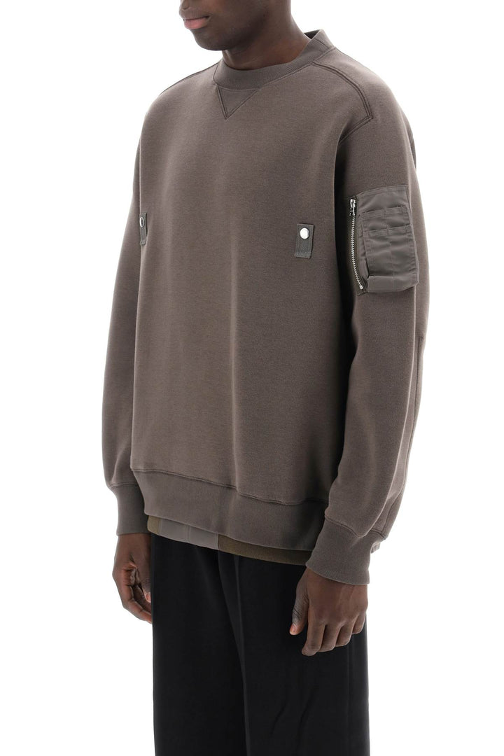 Double Hem Sweatshirt - Sacai - Men