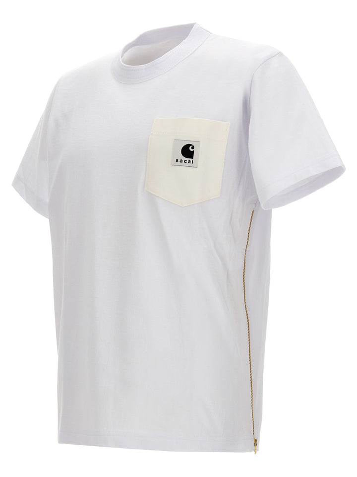 Sacai X Carhartt Wip T-Shirt White