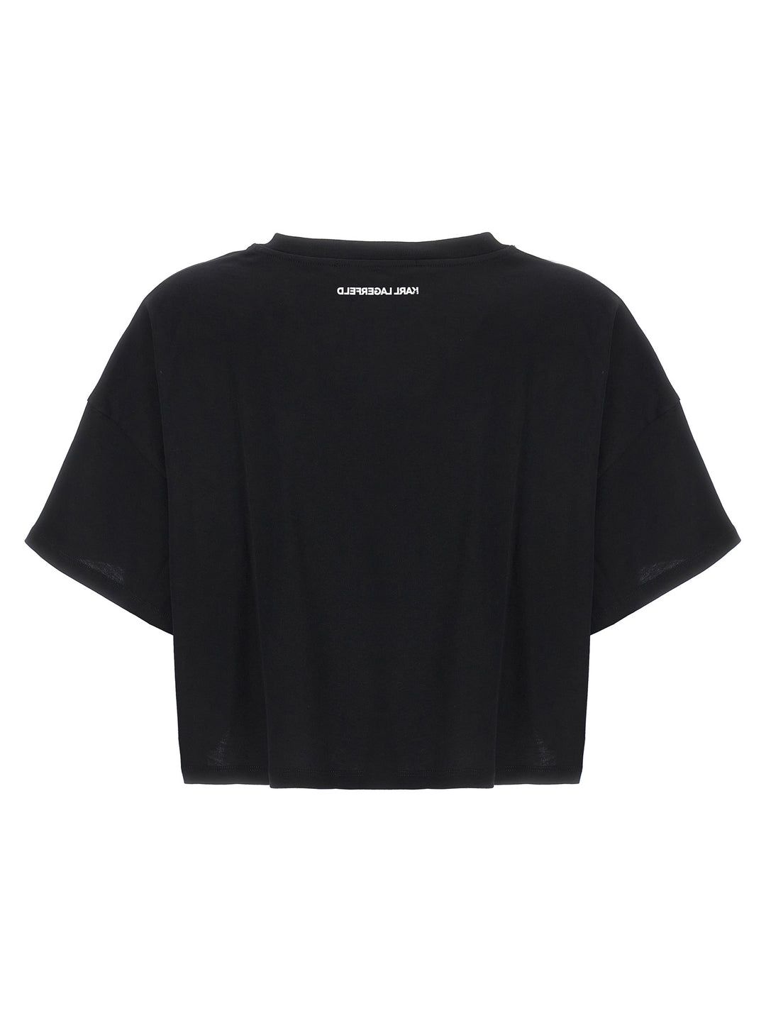 Athleisure Cropped T-Shirt Black