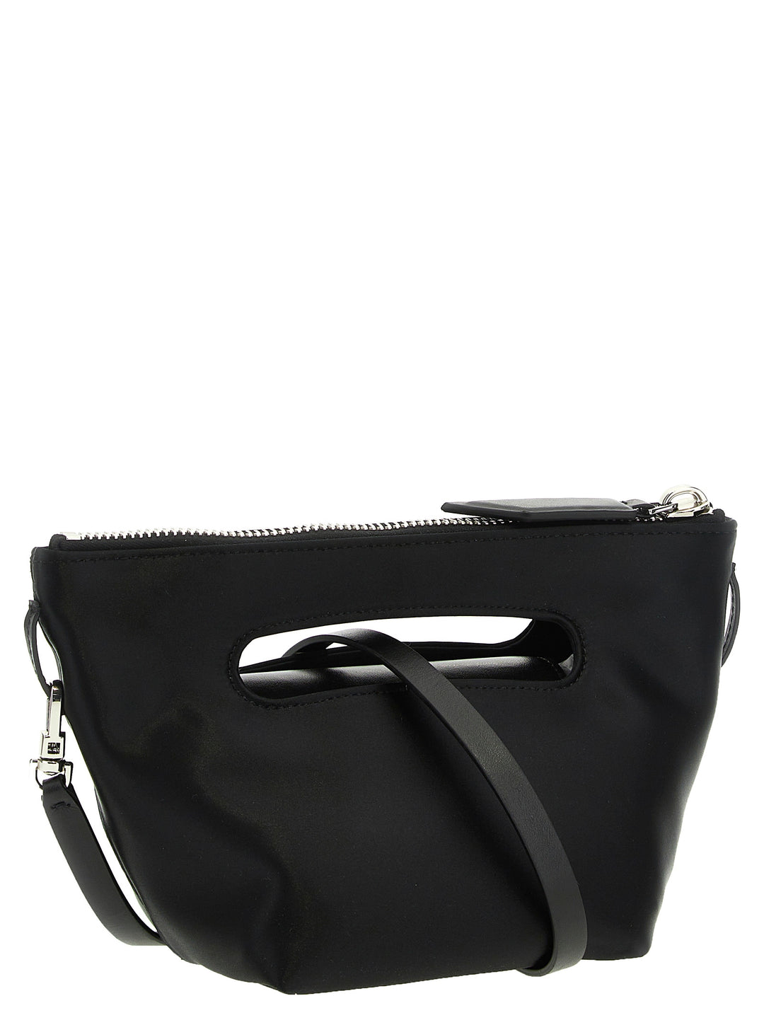 Via Dei Giardini 15 Hand Bags Black