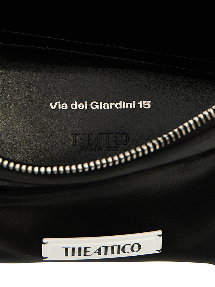 Via Dei Giardini 15 Hand Bags Black