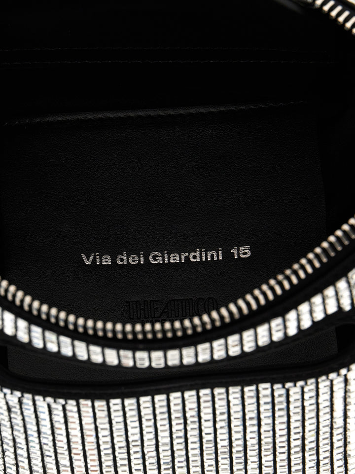 Via Dei Giardini 15 Hand Bags Silver