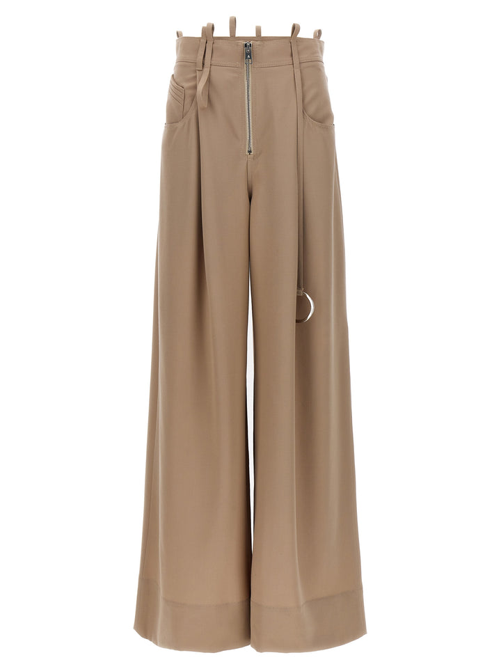 Palazzo Pants Beige