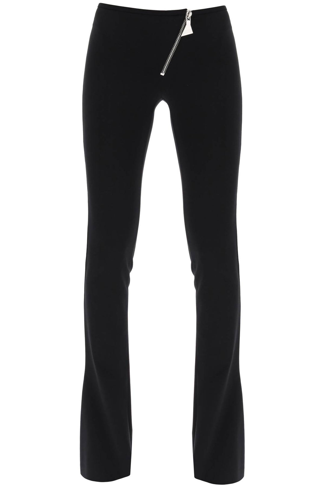 Bootcut Pants With Slanted Zipper - The Attico - Women