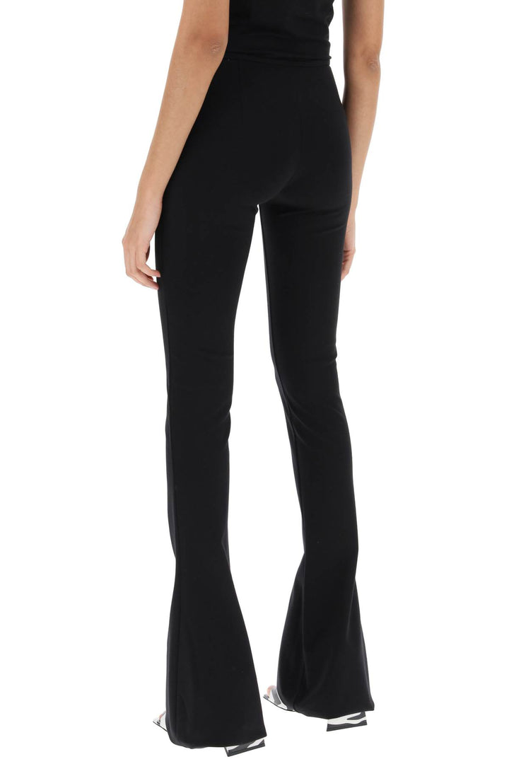 Bootcut Pants With Slanted Zipper - The Attico - Women