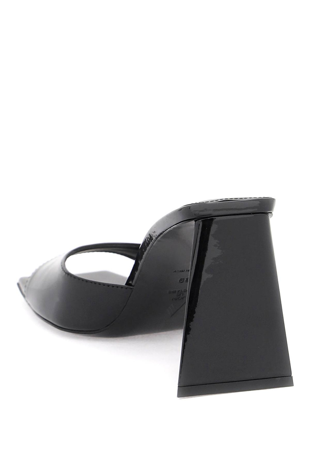 Devon Mules In Patent Leather - The Attico - Women