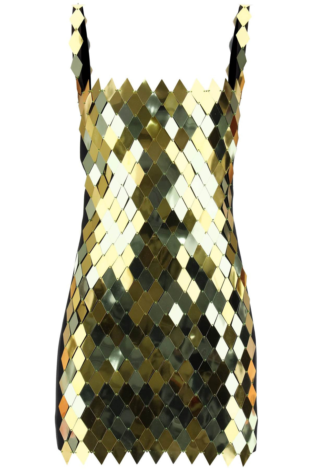 Rue Mini Dress In Diamond Sequins - The Attico - Women