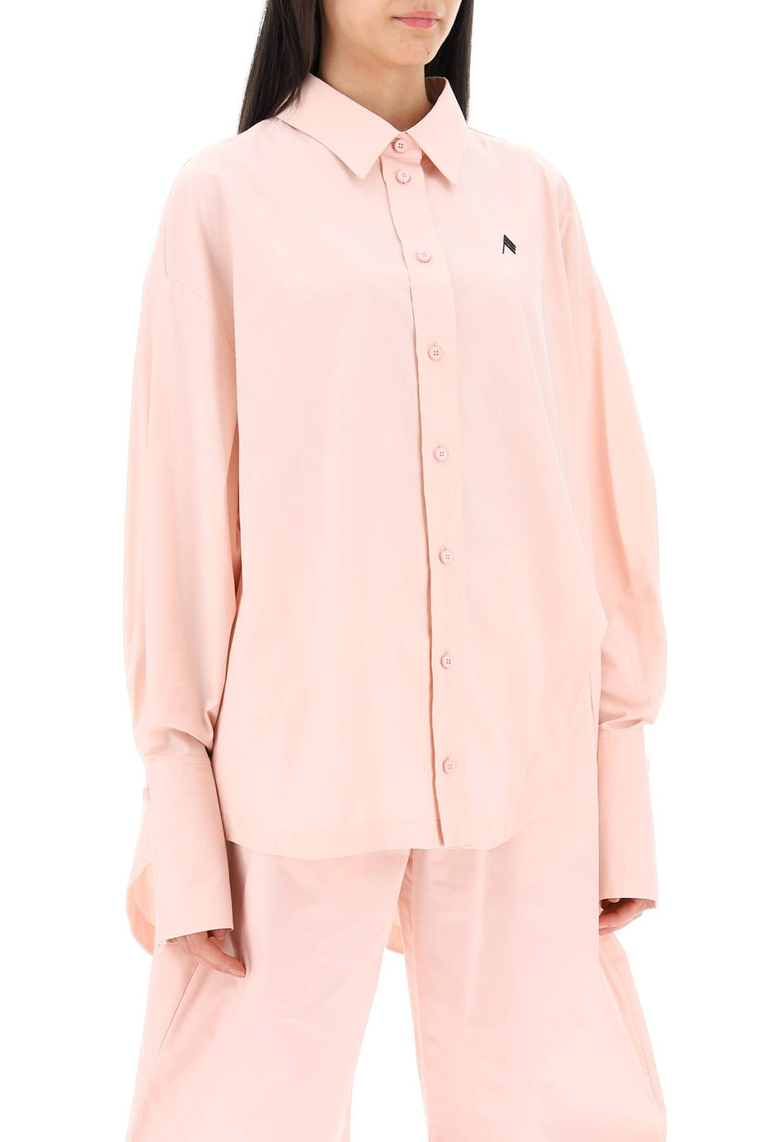 Diana Oversized Asymmetric Shirt - The Attico - Women