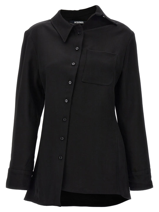 La Chemise Pablo Shirt And Blouse Black
