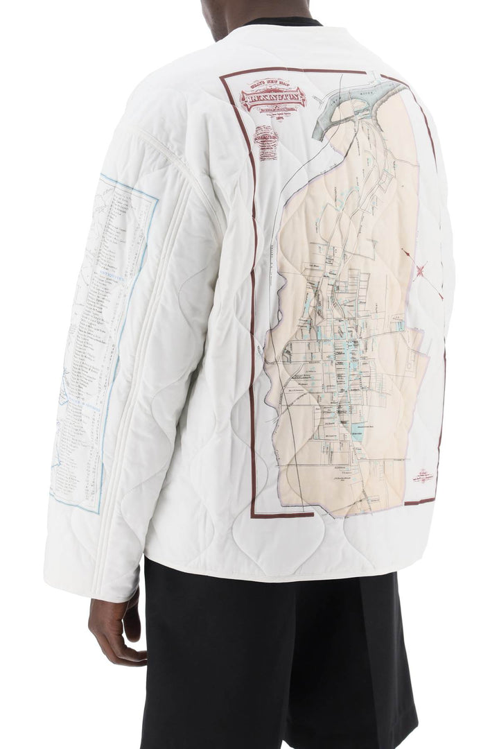 Combat Liner Printed Quilted Jacket - Oamc - Men