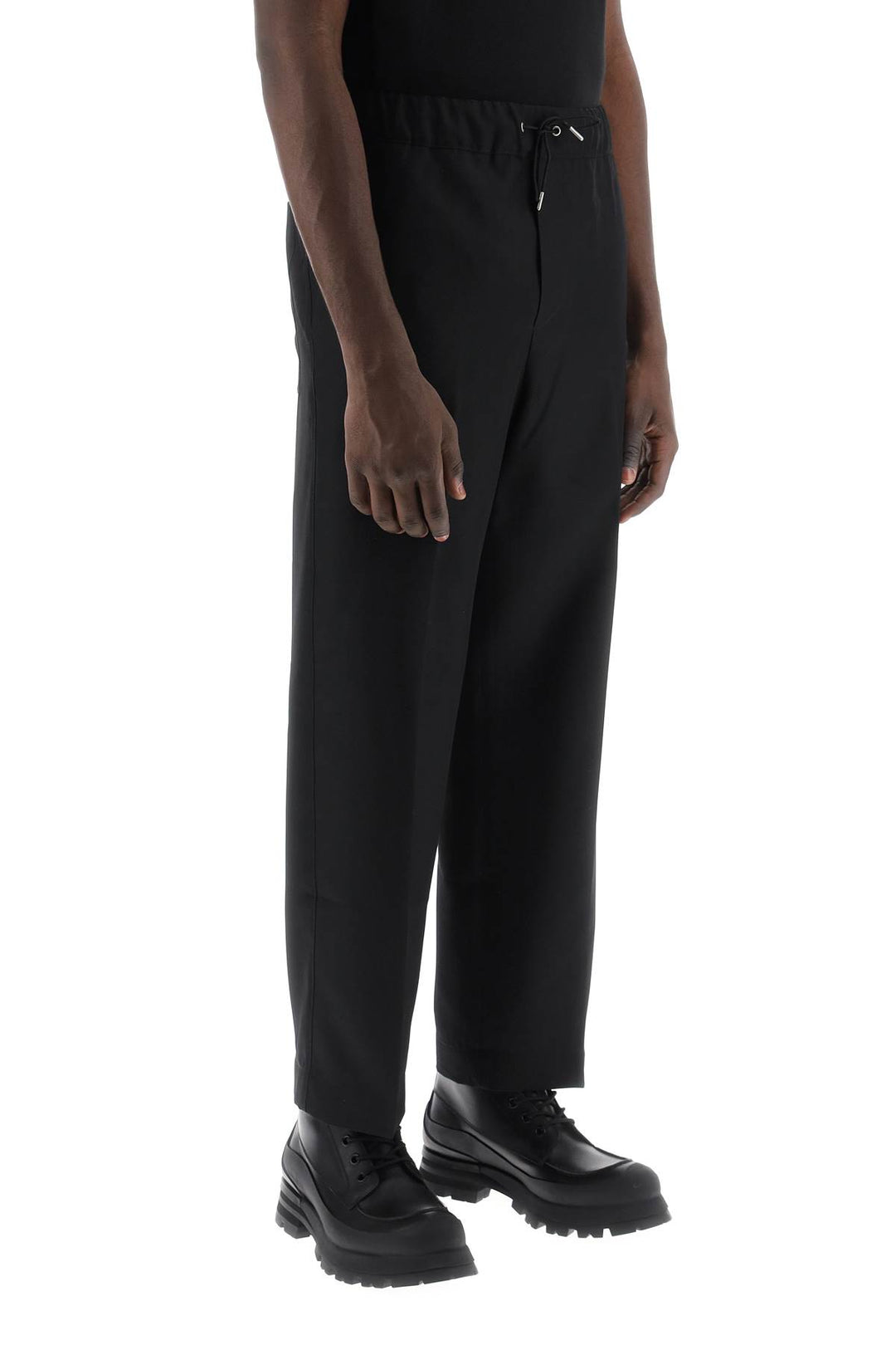 Pants With Elasticated Waistband - Oamc - Men