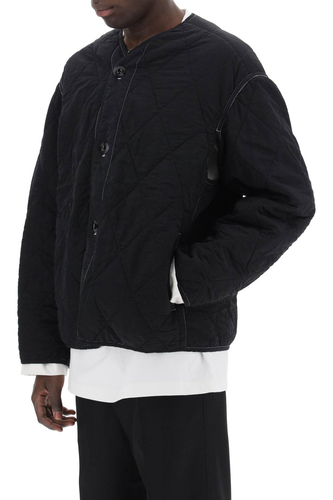 Combat Liner Quilted Jacket - Oamc - Men