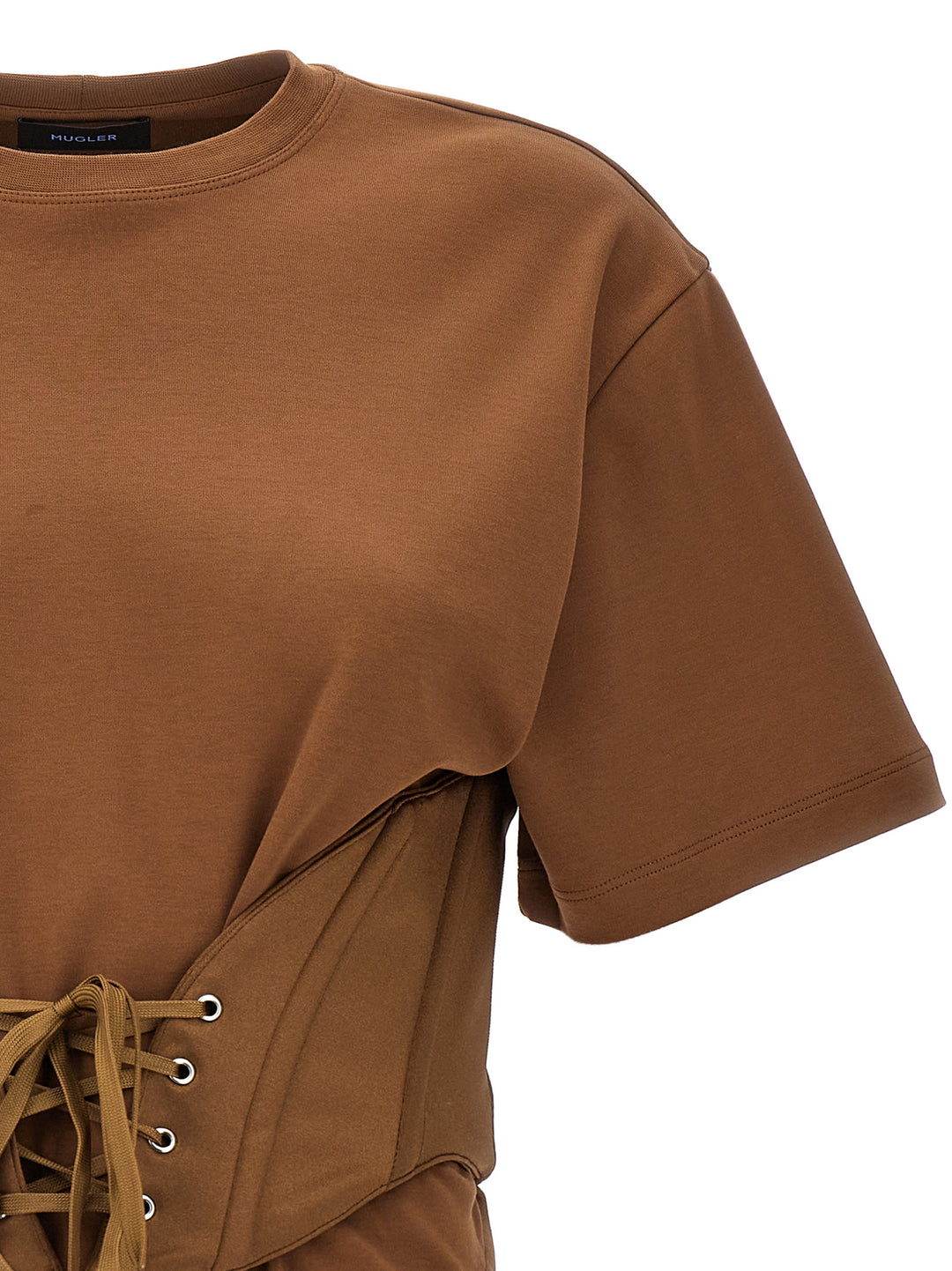 Corset T-Shirt Brown