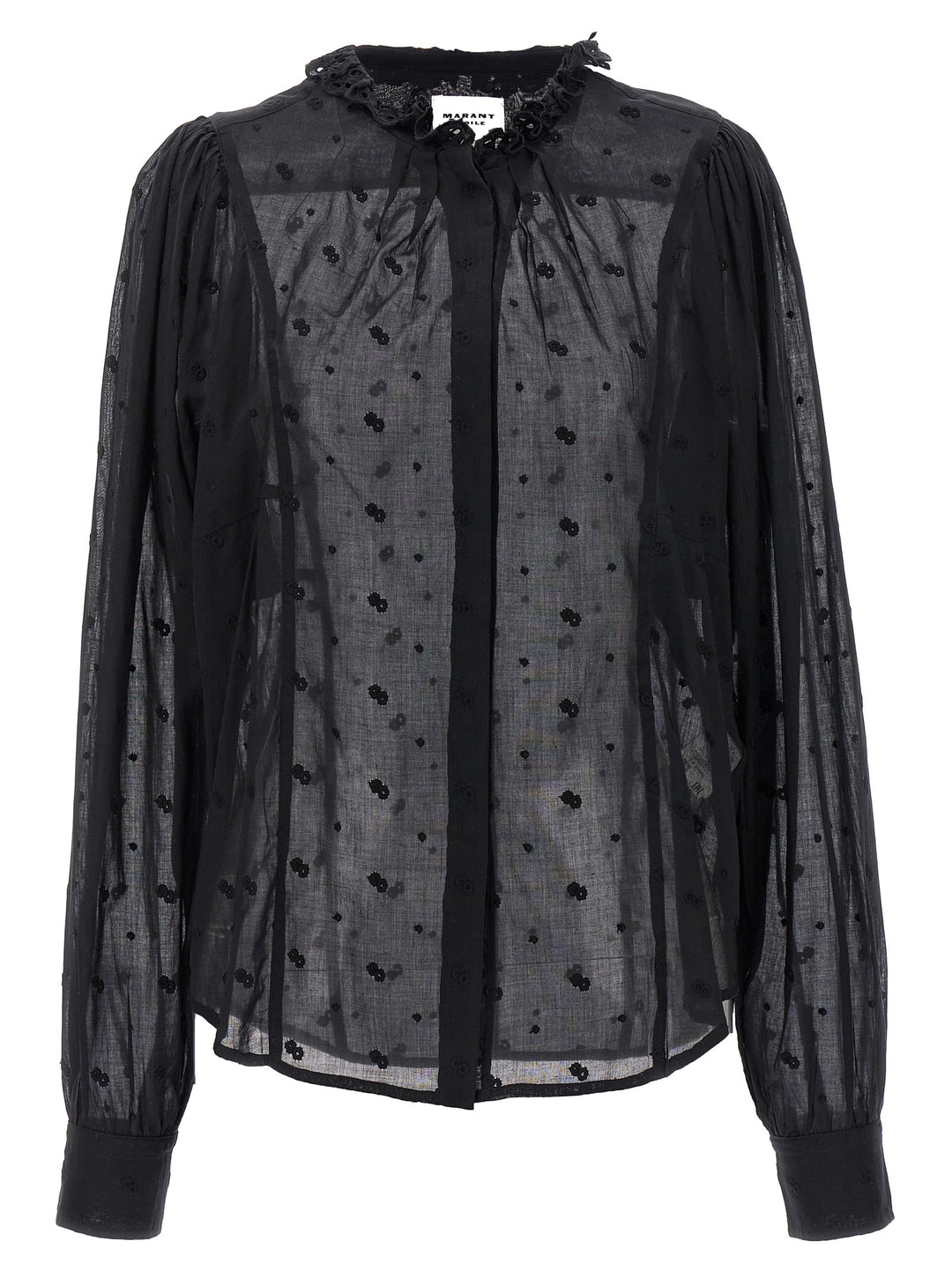 Marant Etoile Terzali Shirt and Blouse - Black | 61f1dffdce8cb76e6b98e60669396a90969aefe3