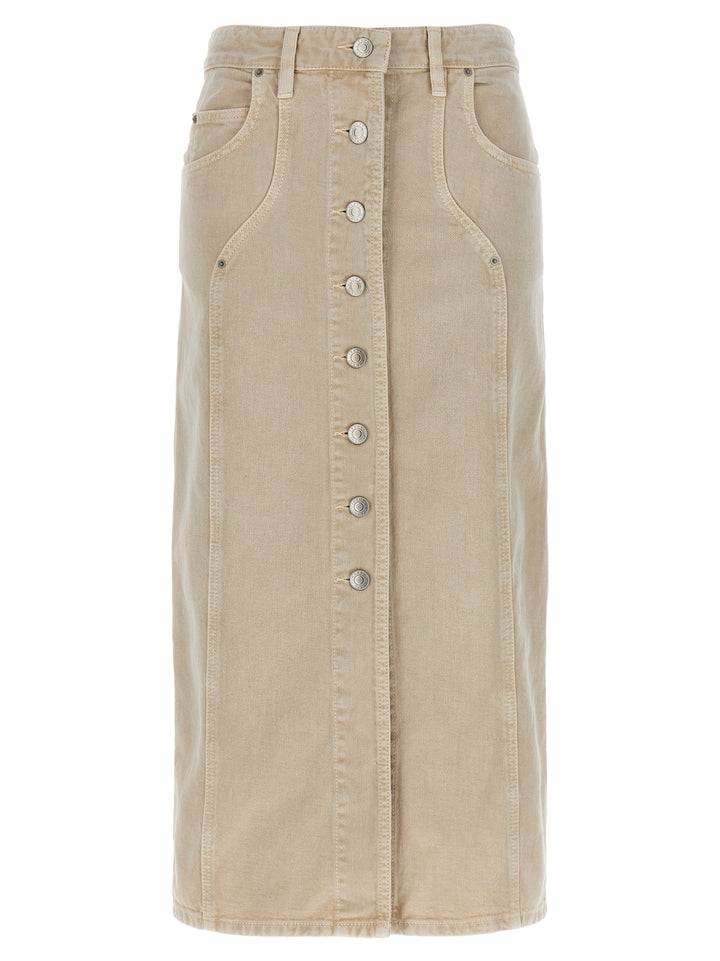 Vandy Skirts Beige