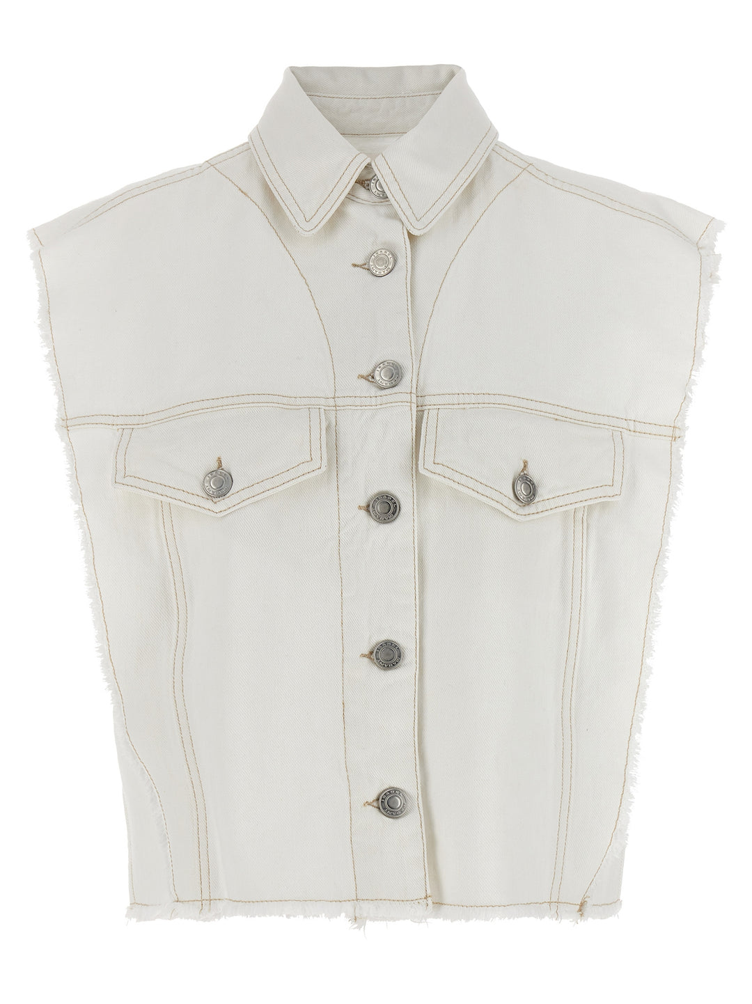 Tyra Gilet White