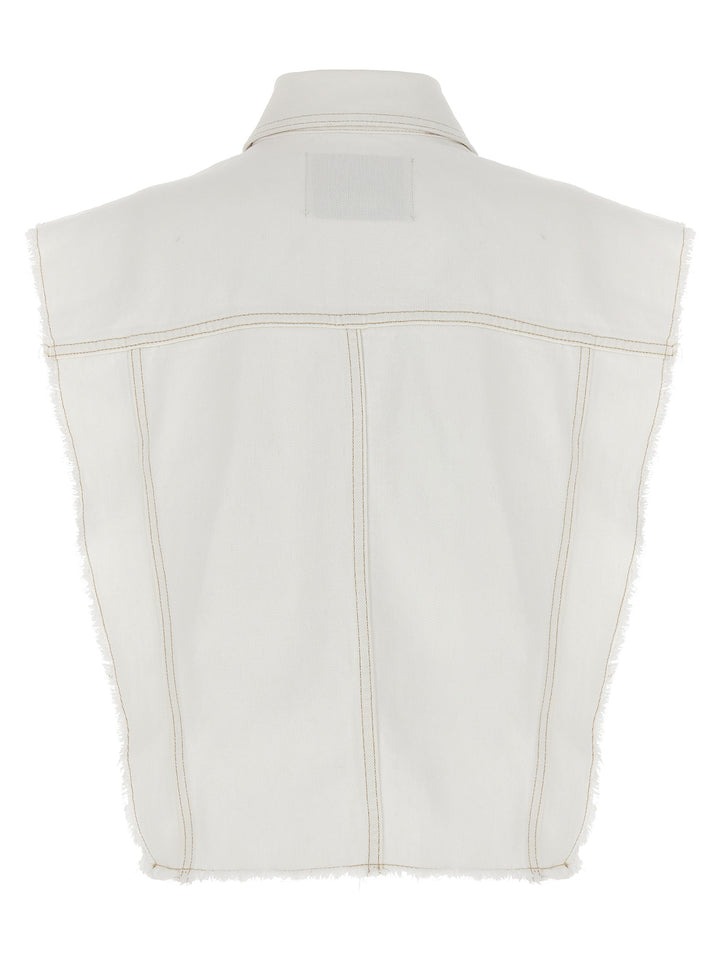 Tyra Gilet White